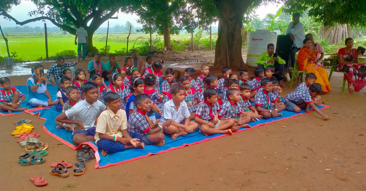 The ThinkCenters are places where children from Odisha villages are encouraged to attend classes and learn from the volunteers 