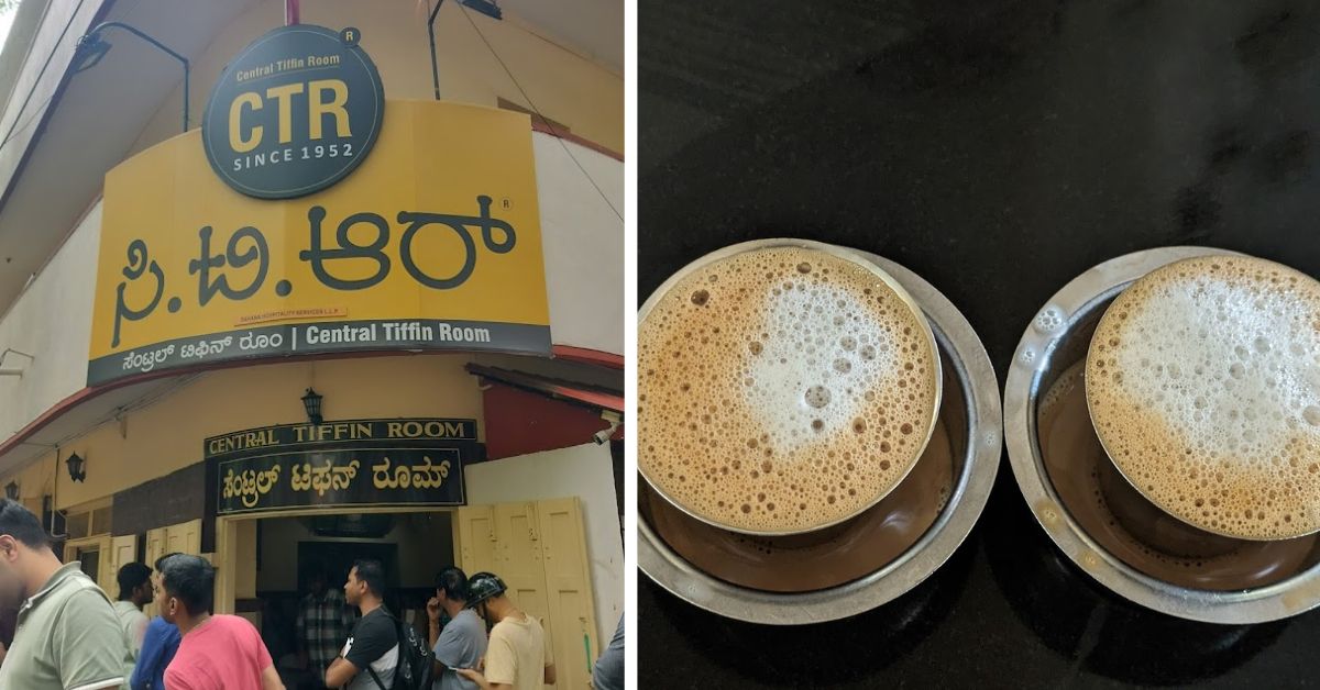 Central Tiffin Room has been delighting guests with filter coffee since the 1920s, 