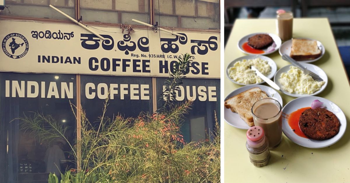 The filter coffee at Indian Coffee House is considered a legendary treat