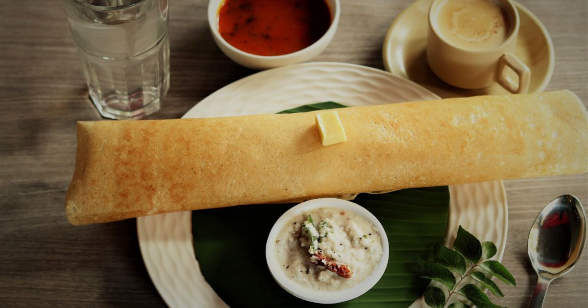 Konark Vegetarian Restaurant prides itself on its South Indian fare; 