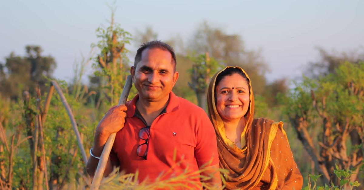 Jitender and Sarla have developed a profitable venture by selling moringa powder.