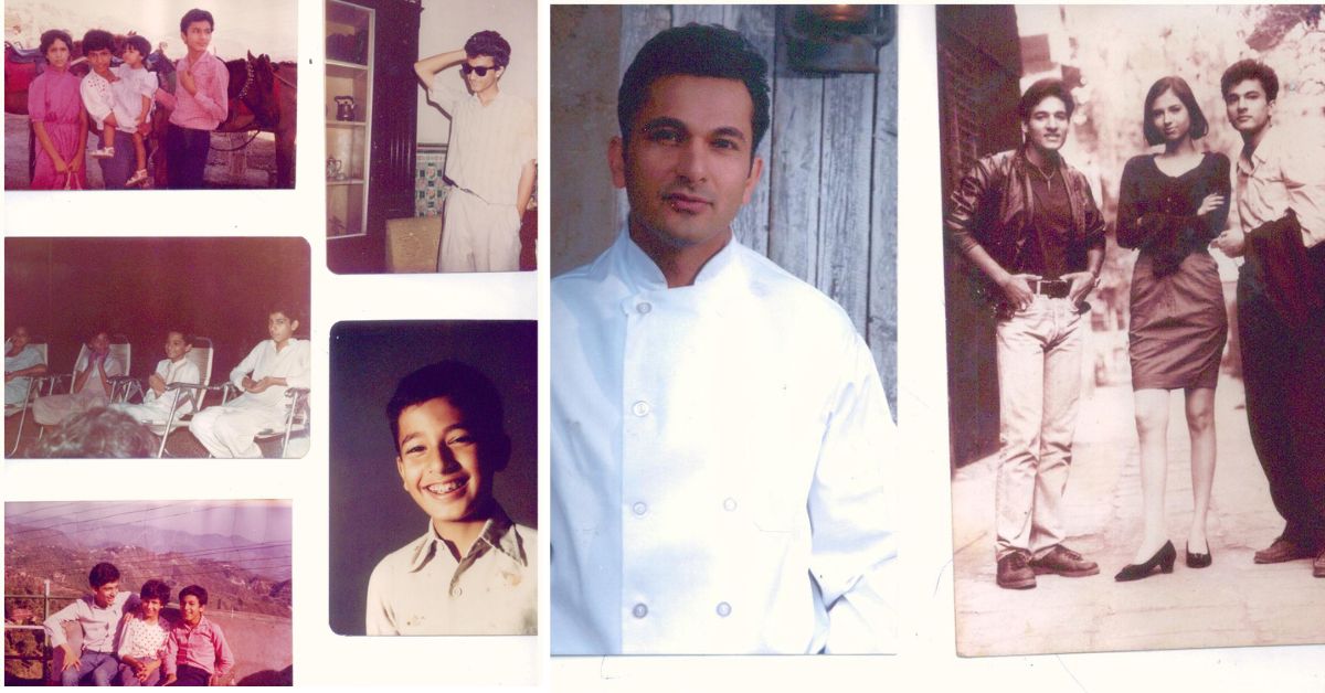 Pictures from Chef Vikas Khanna's growing-up years 