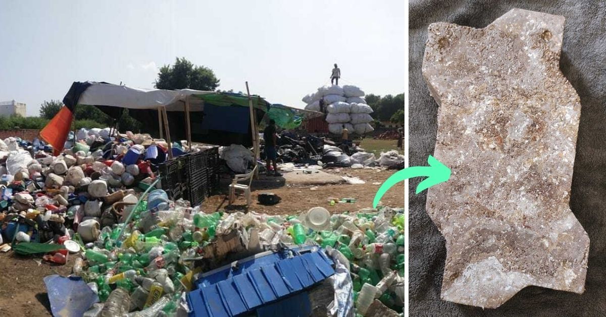 Inspired by Plastic Piles on the Delhi-Jaipur Highway, 2 Friends Created Waste-Based Cement