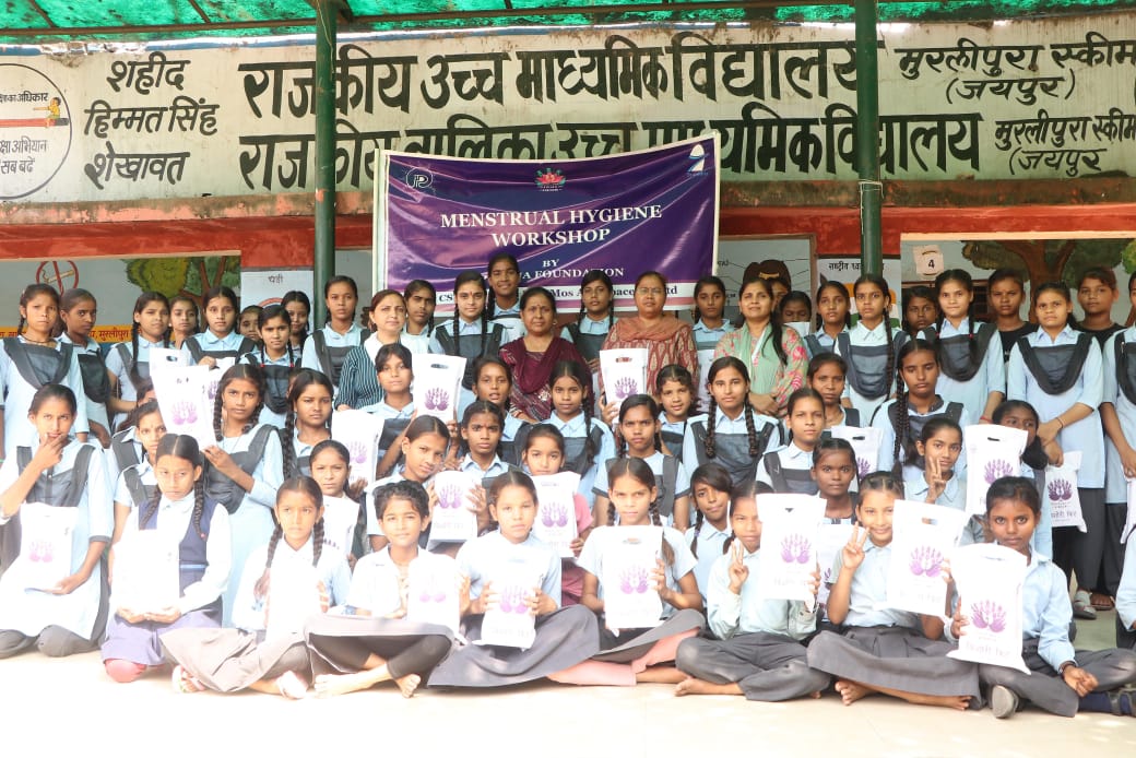 Project Kishori informs, educates and empowers young girls through workshops, clubs, and hygiene kits 