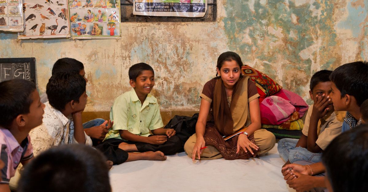 Anjana Goswami has been at the helm of ECF's 'Action for Equality' program through which she has training sessions with young boys from Pune's underprivileged communities 