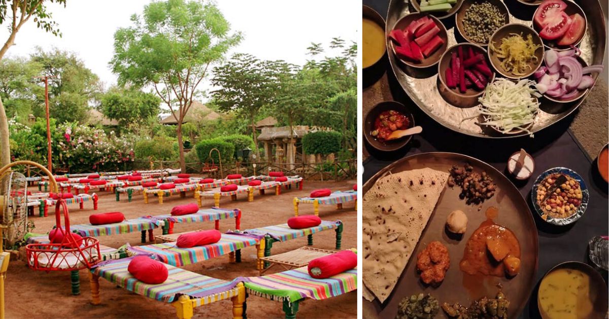 Rajwadu is a theme-based restaurant that reflects traditional Gujarati culture