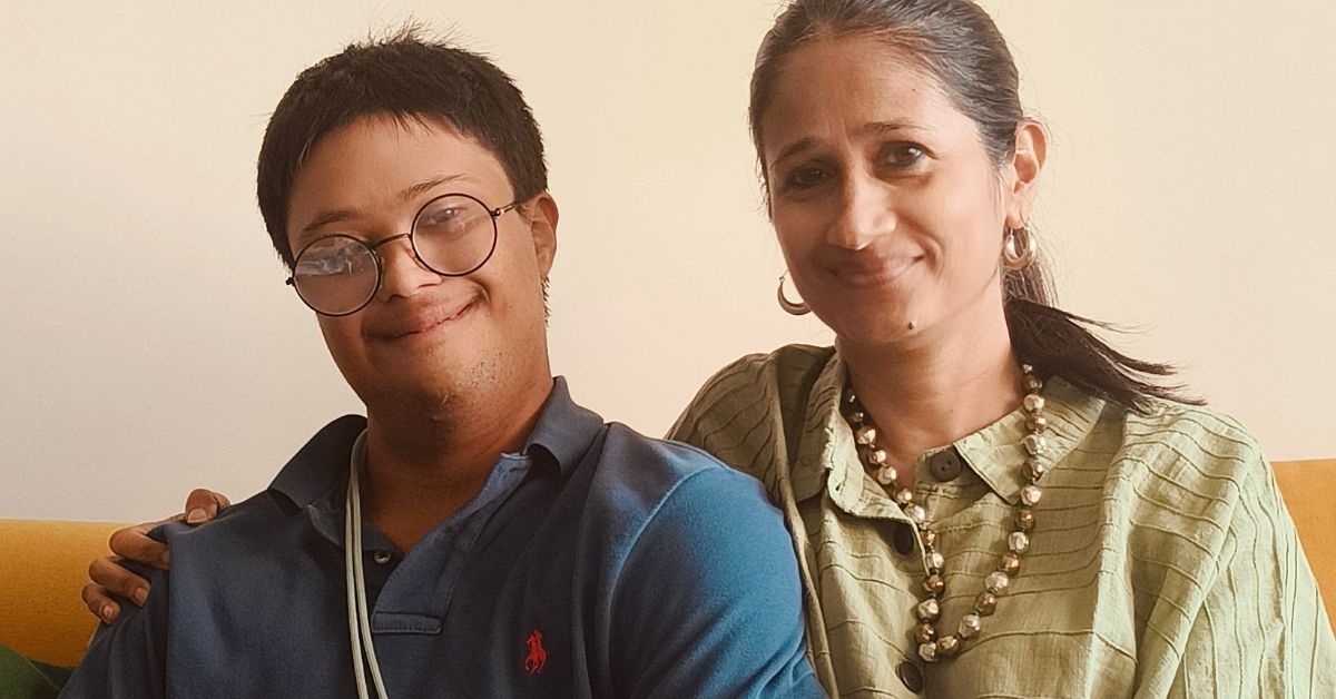 Moneisha with her son Mihaan who is also a Down Syndrome advocate 