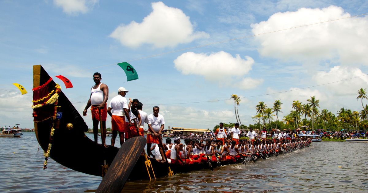 The Nehru Trophy Boat Race is a visually appealing sight in Kerala named after former prime minister Pandit Jawaharlal Nehru