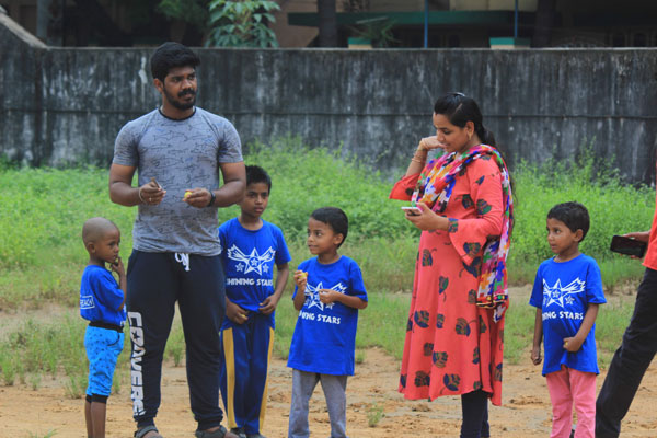 Activities conducted for the children at the SIP Memorial Trust.