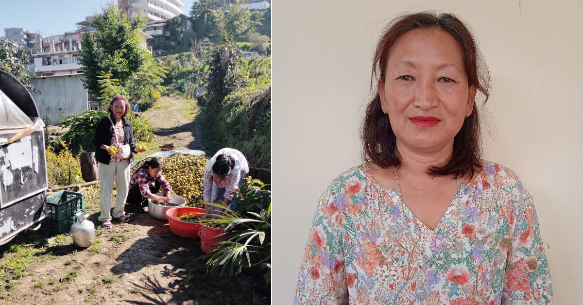 Yangmila makes pickles and candies using wild fruits sourced from in and around her village.