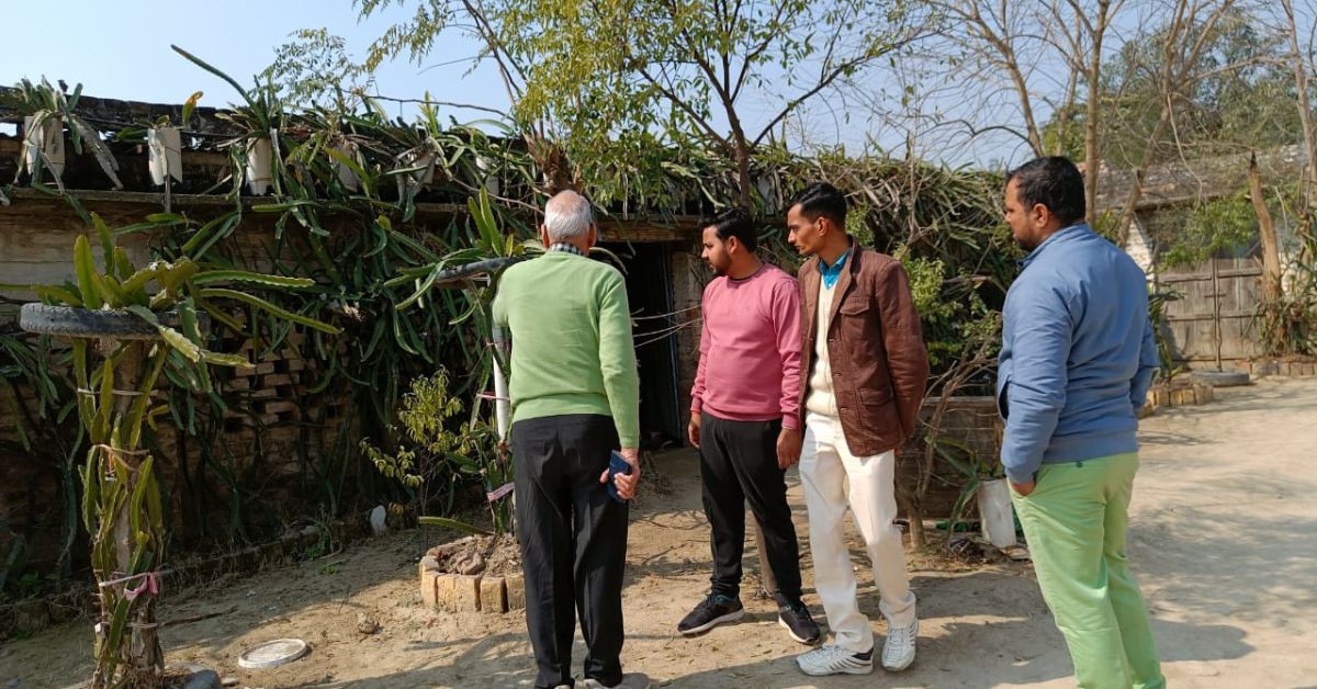  Anshul adopted innovative techniques like wall farming to maximise yield.