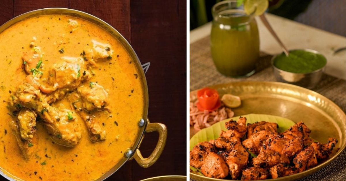 The butter chicken served at Baba's in Delhi's Defence Colony has velvety notes with a creamy flavour