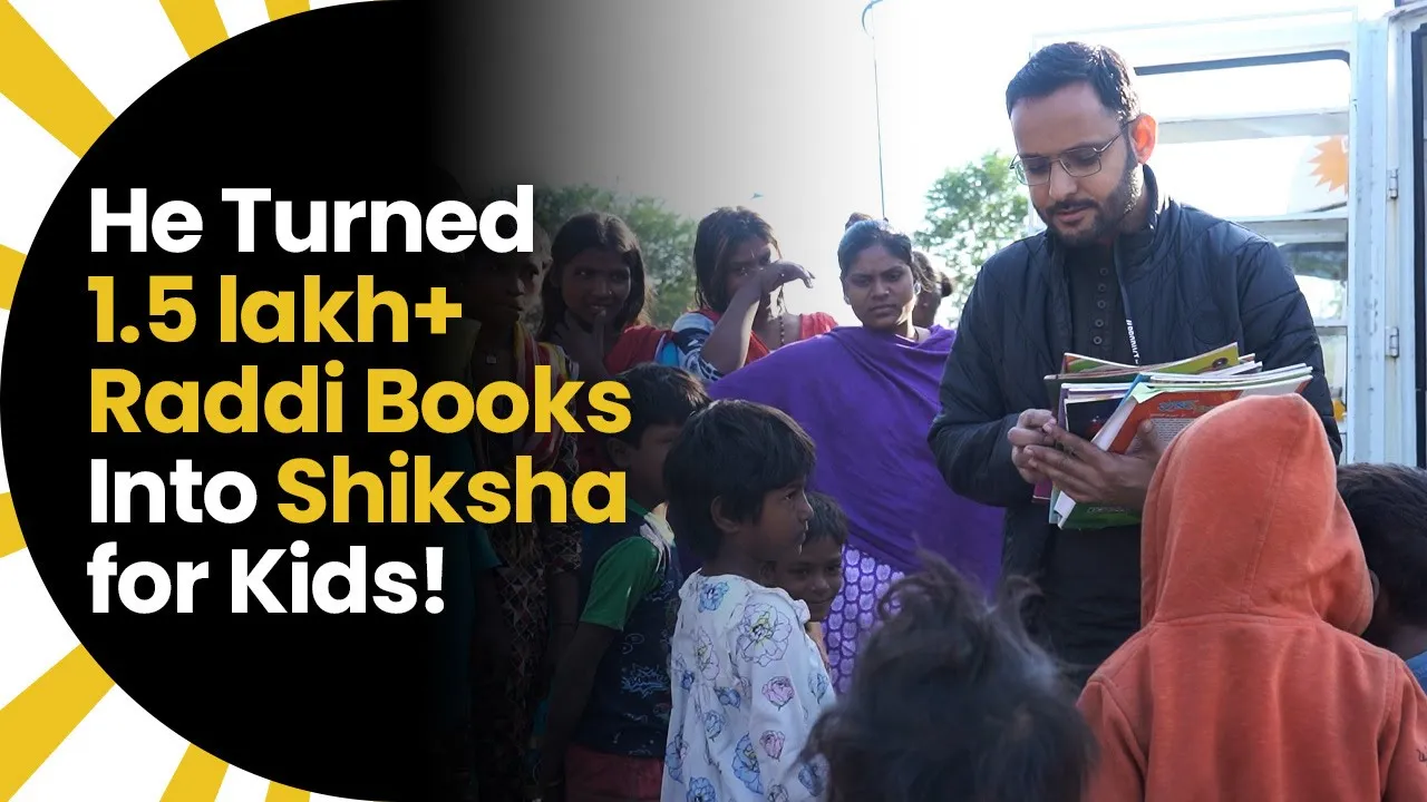 Chandigarh Man Turns 1 5 Lakh Raddi Books Into Shiksha For Kids The chandigarh-man-turns-1-5-lakh-raddi-books-into-shiksha-for-kids-the