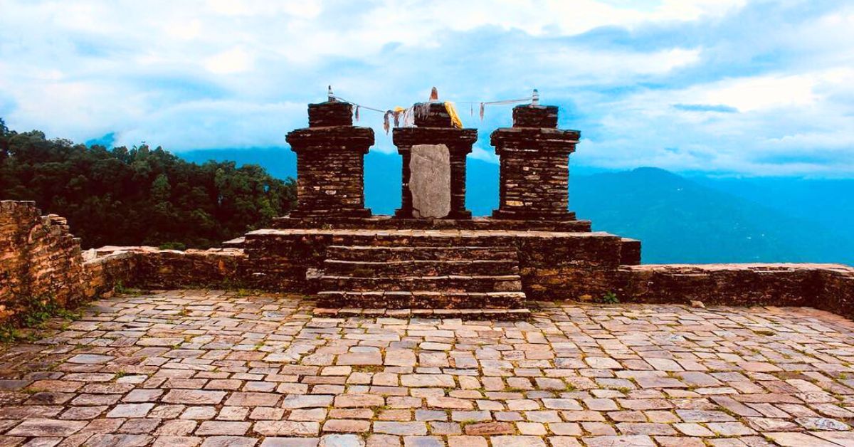 Rabdentse Fort in Sikkim bears a resemblance to Machu Pichu in Peru