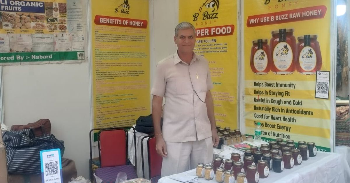 Apart from honey, Jagpal sells a wide range of byproducts like beeswax, soap, bee pollen, and royal jelly. 