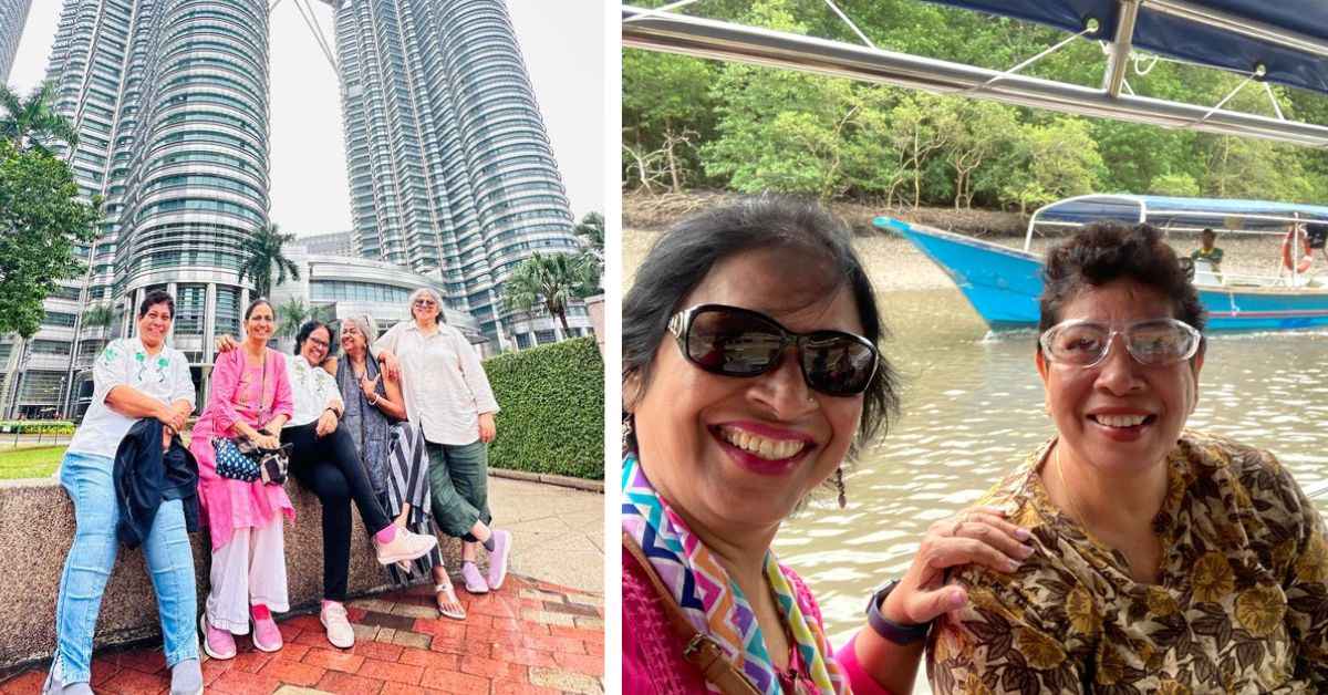 The six friends let their adventurous sides run riot throughout the trip to Malaysia, as they took a ride in a cable car, cruised in a speed boat and binged on chocolates at the Chocolate Factory 