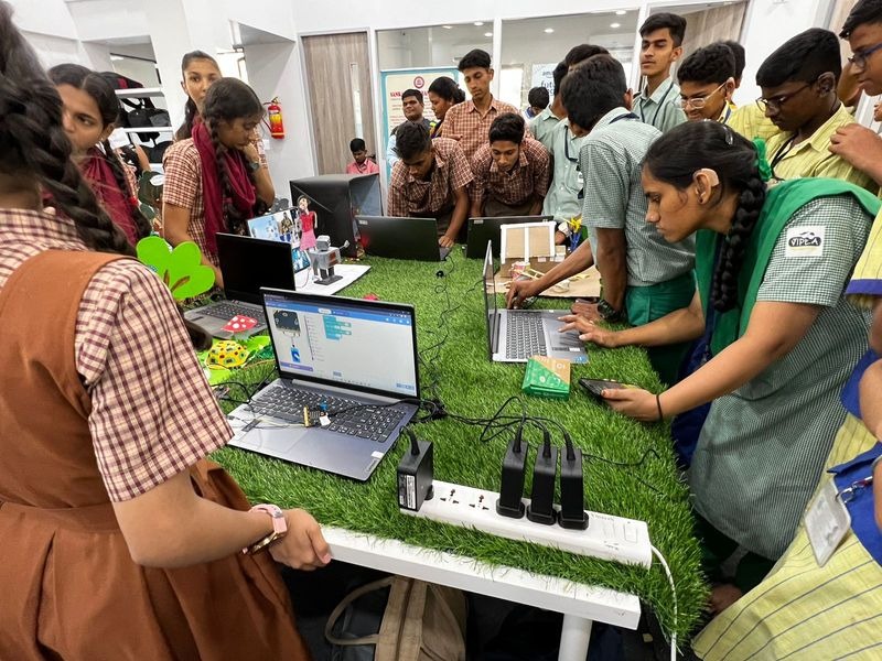 For government school children, TIS has launched Project Udaan, pathways for engineering