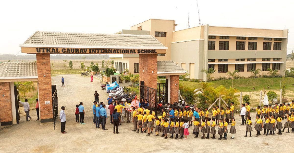 The Utkal Gaurav International School focuses on a curriculum that combines academics with vocational training