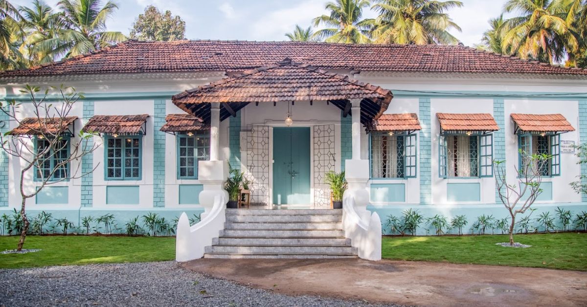 Villa Saudade in Arpora, Goa is a heritage home that has been converted into a homestay