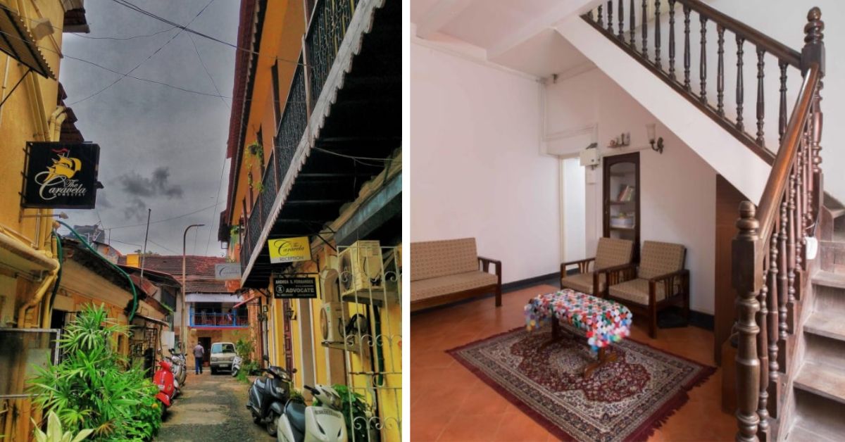 The Caravela Homestay in Goa has been architectured by a father and son duo using traditional methods 