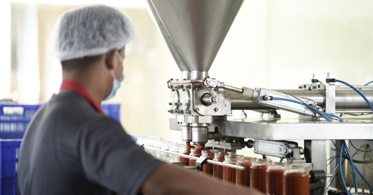 All the processes at the new factory are automated, ensuring precision and consistency in the preserve making process  