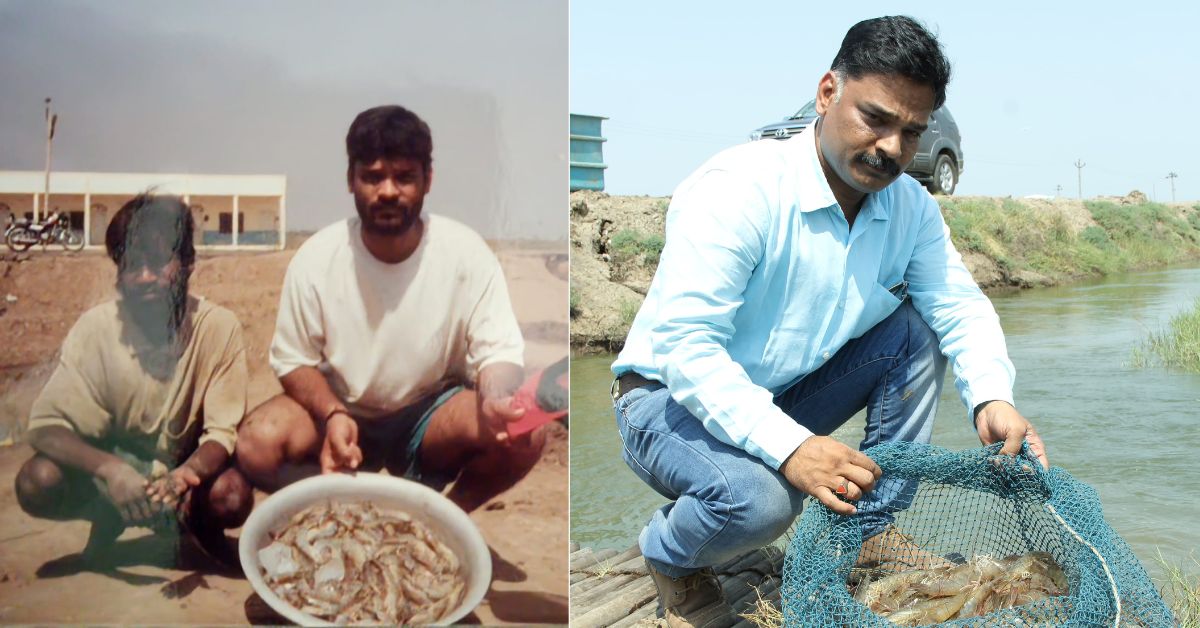 How a Childhood Love for Aquatic Life Led to a Rs 100 Crore Shrimp Farming Success in Gujarat