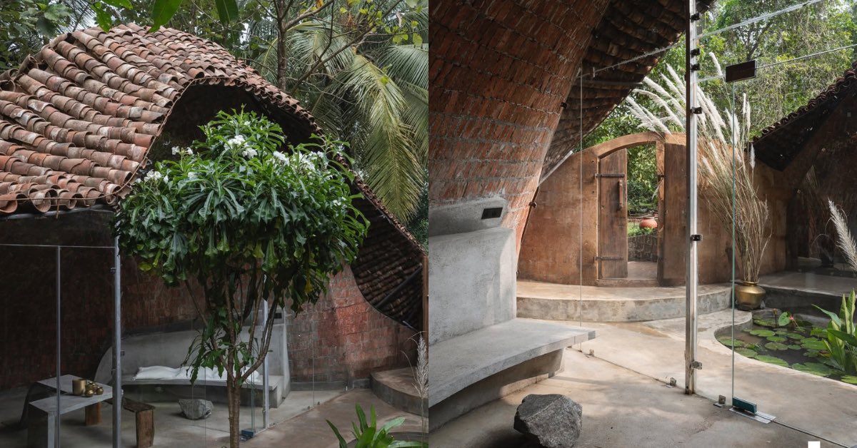 Kerala Architect Builds Breathtaking, Sustainable Home Without Cutting Down a Single Tree!