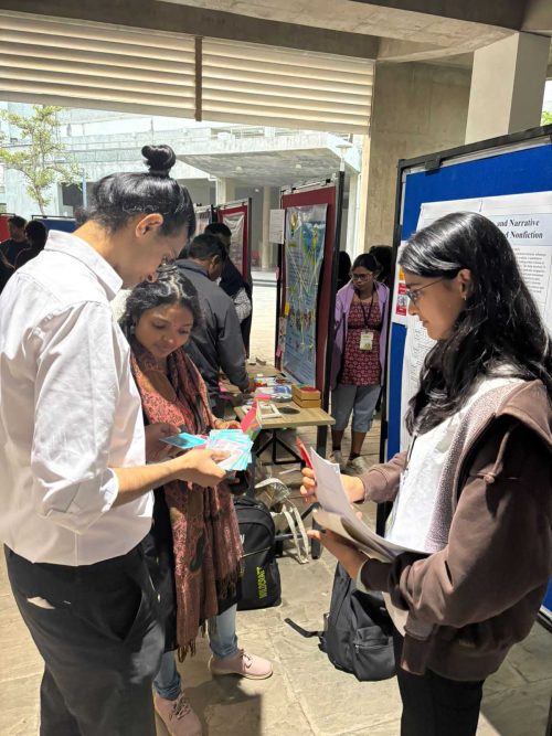 Vidhi at the Bengaluru Lit fest