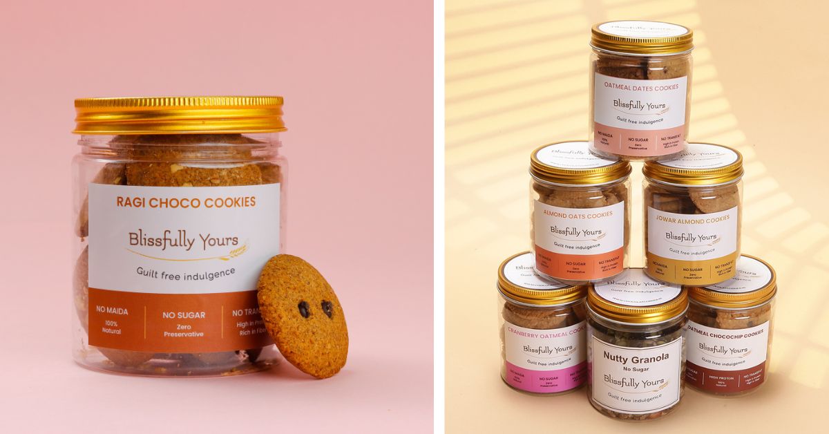 The rajgira, ragi and cranberry cookies are some of the best-selling items on the Blissfully Yours menu 