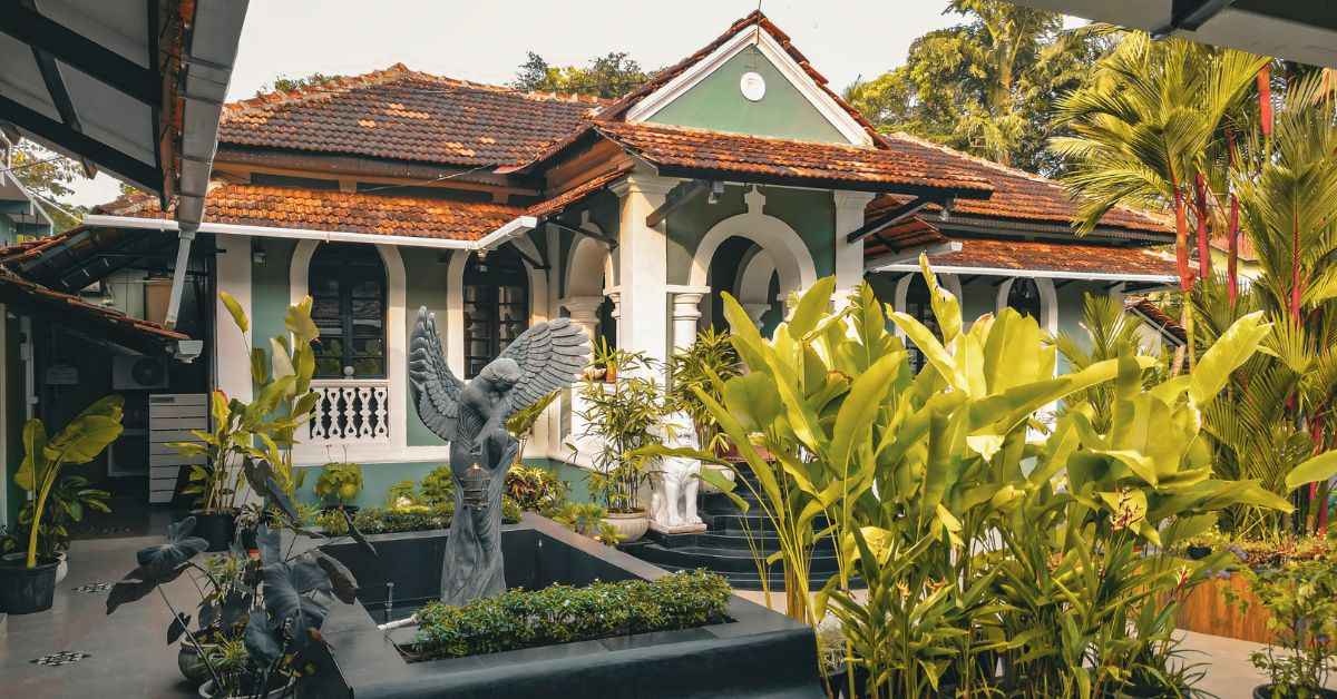 House of Lloyd has a new address, it's juxtaposed against Lloyd's 400-year-old bungalow in Candolim