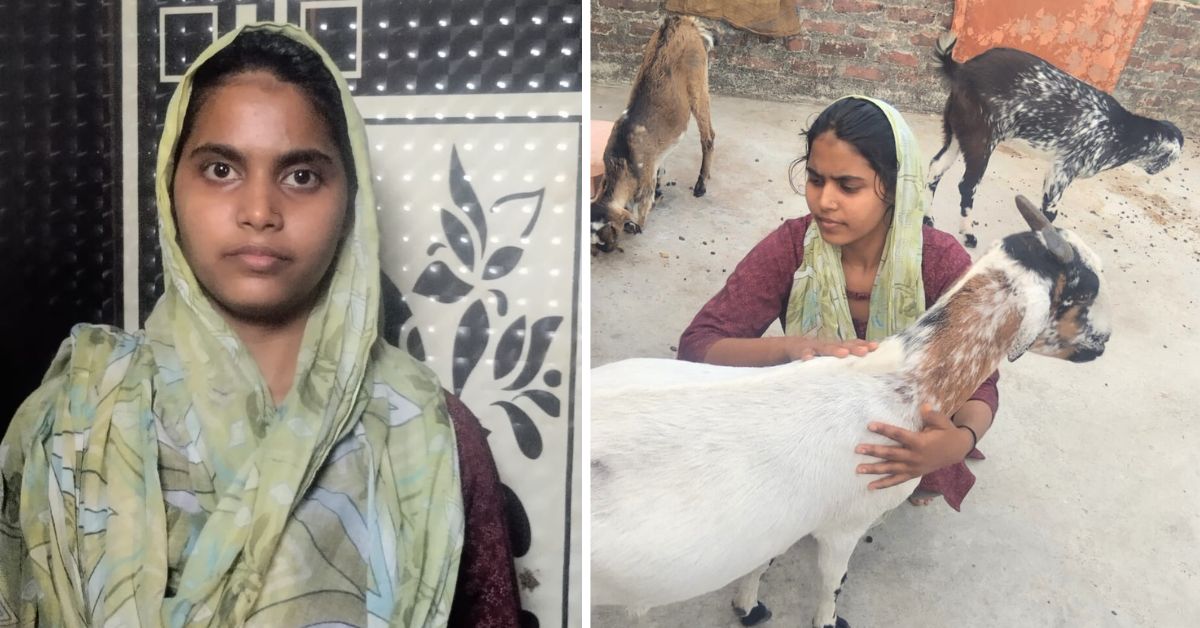 Afreen is keen on expanding her goat rearing and poultry farming business