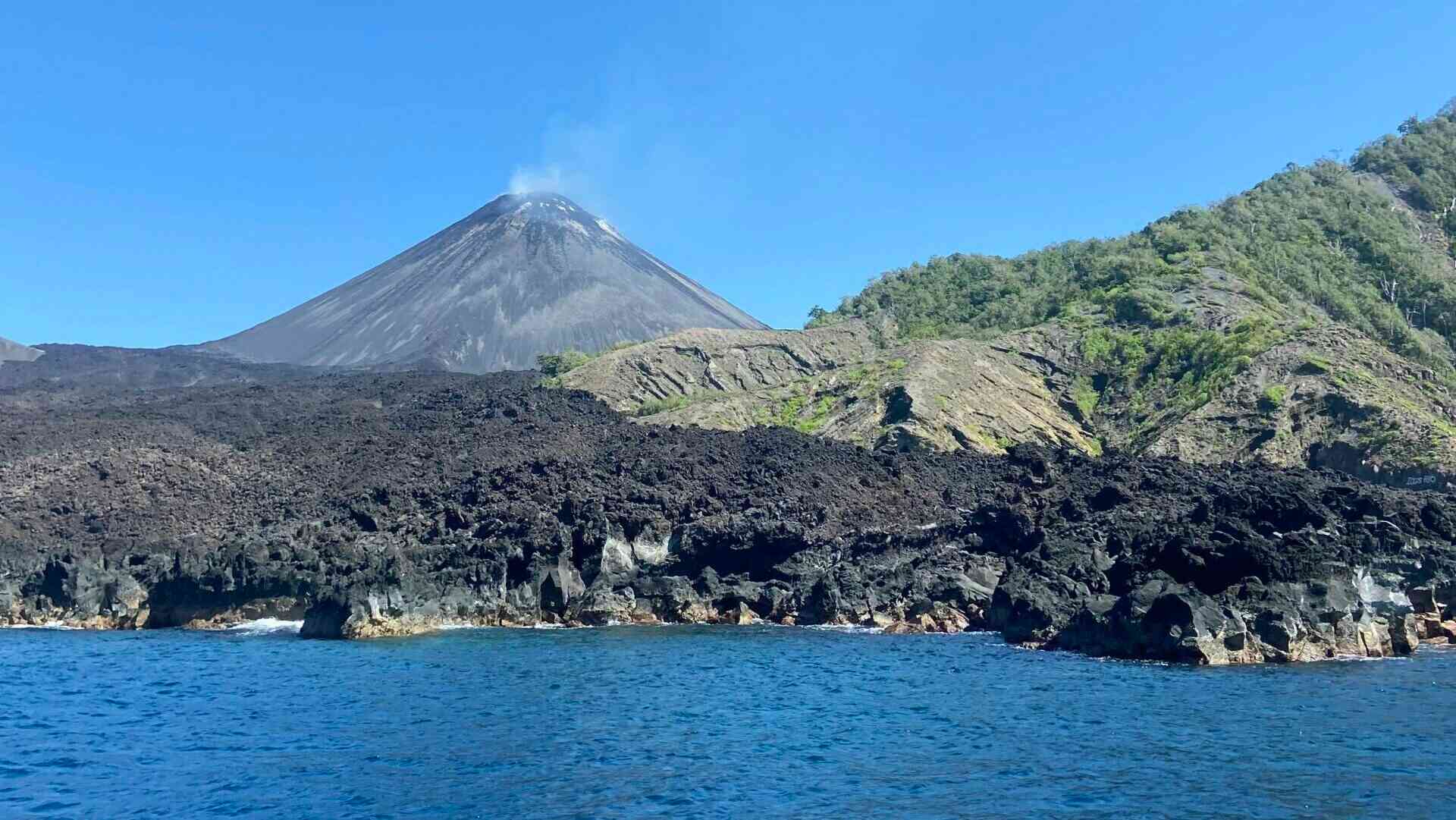 Barren Island is home to the only active volcano in the country