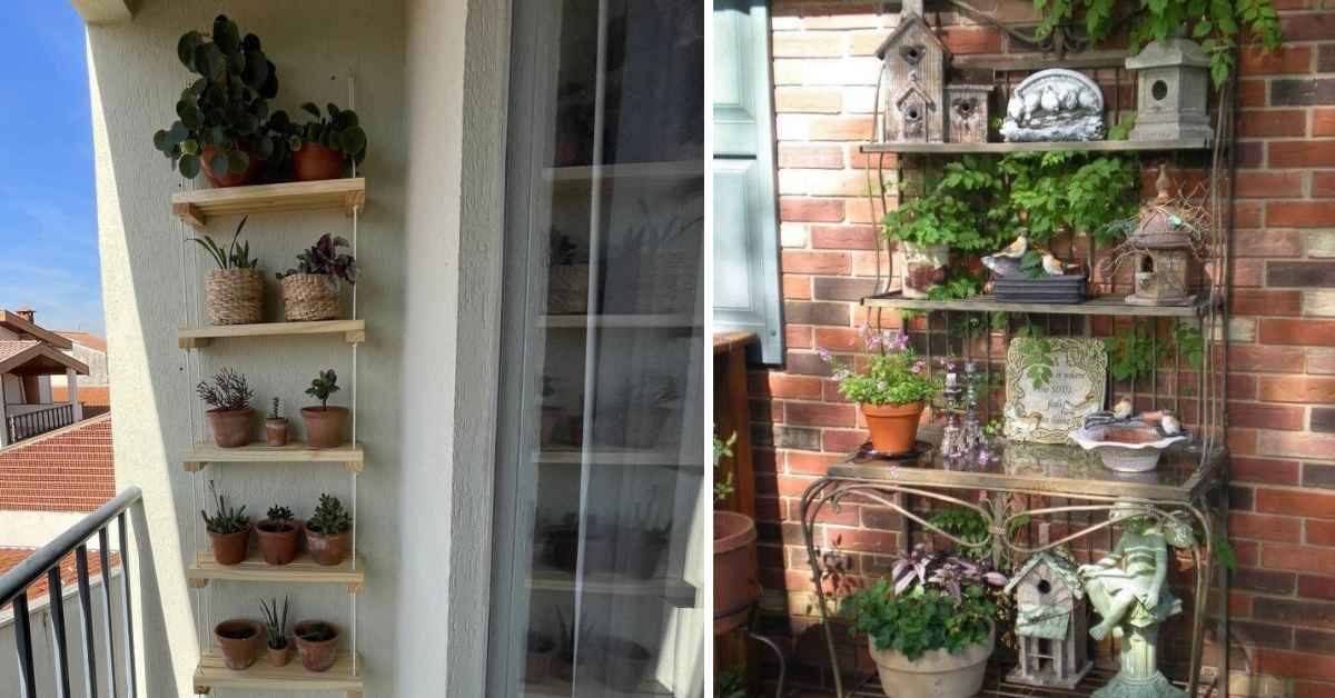 Shelf-style garden
