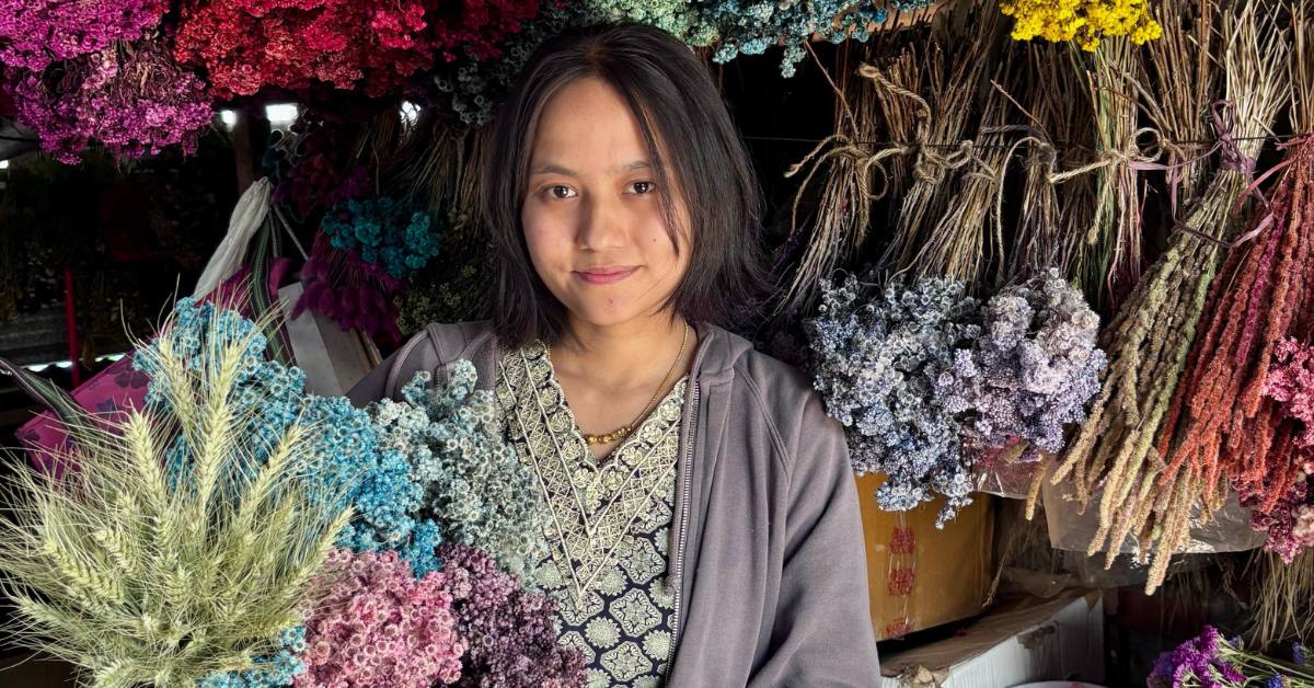 How This Manipur Woman Turned a Garden Hobby Into a Rs 2 Lakh/Month Floral Business