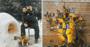 Kashmiri Artist Quits Corporate Job to Create Art from Discarded Animal Bones & Fallen Wood