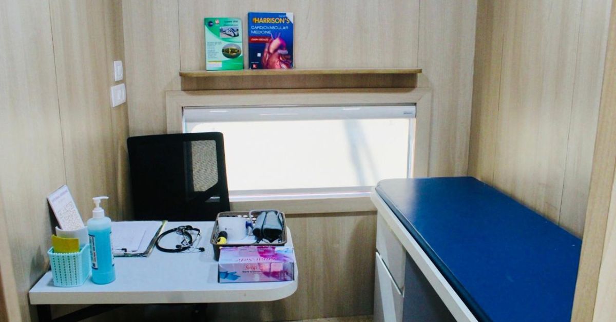 The Rudra train has been converted into a hospital on wheels to take healthcare to railway employee