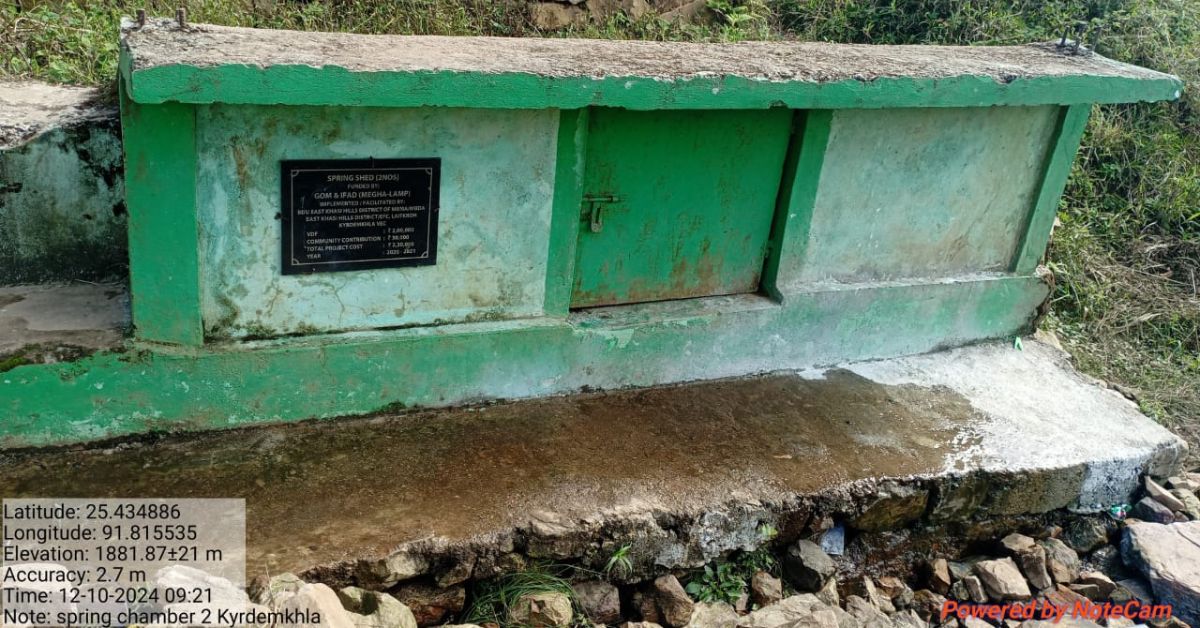 Lakmen Mary facilitated the construction of five water storage tanks and renovated six spring chambers.