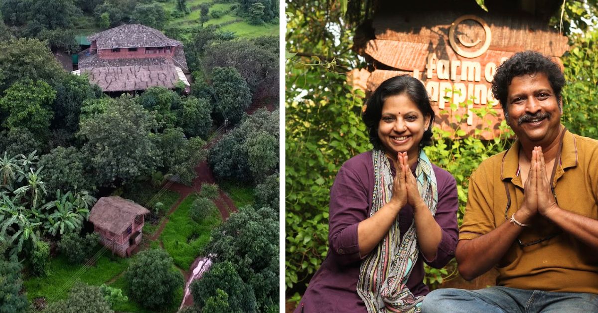 The Farm of Happiness is located in Ratnagiri and is a revisit to farm life and its simple joys,