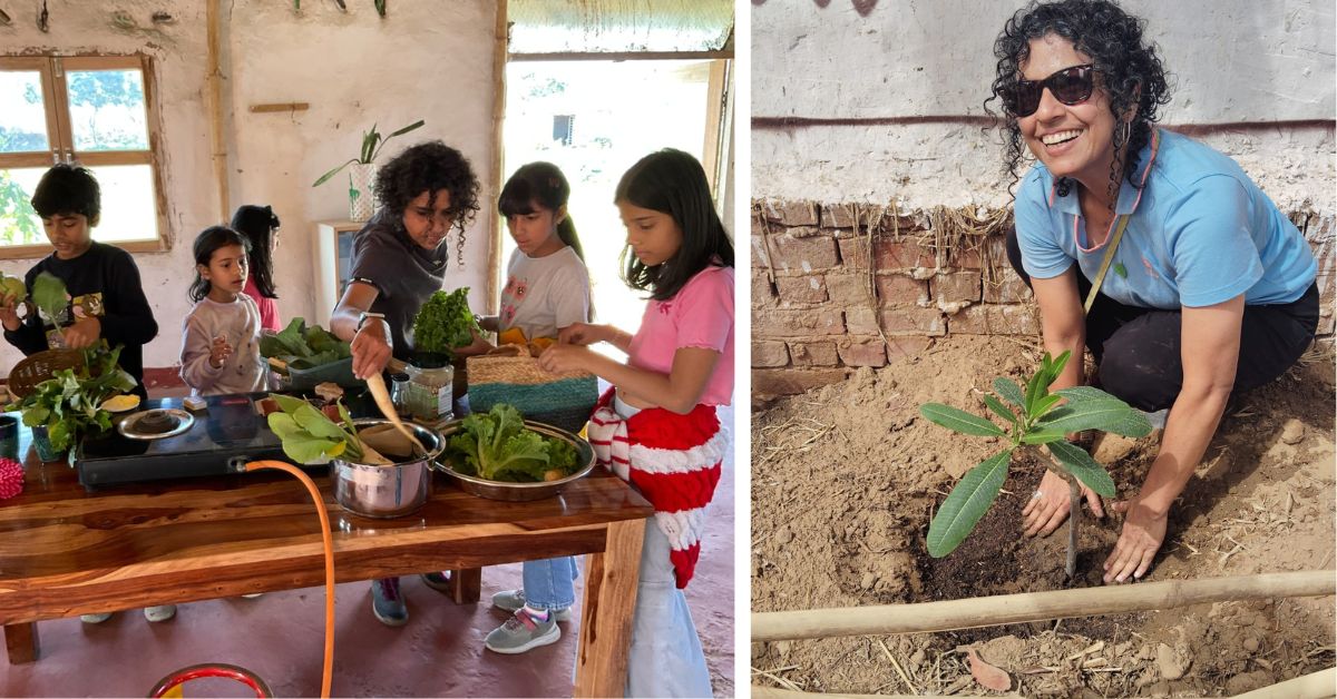 Jyoti Raghavan is the creator of Forest Spirit learning which teaches children the art of immersing themselves in nature and learning organic farming techniques 