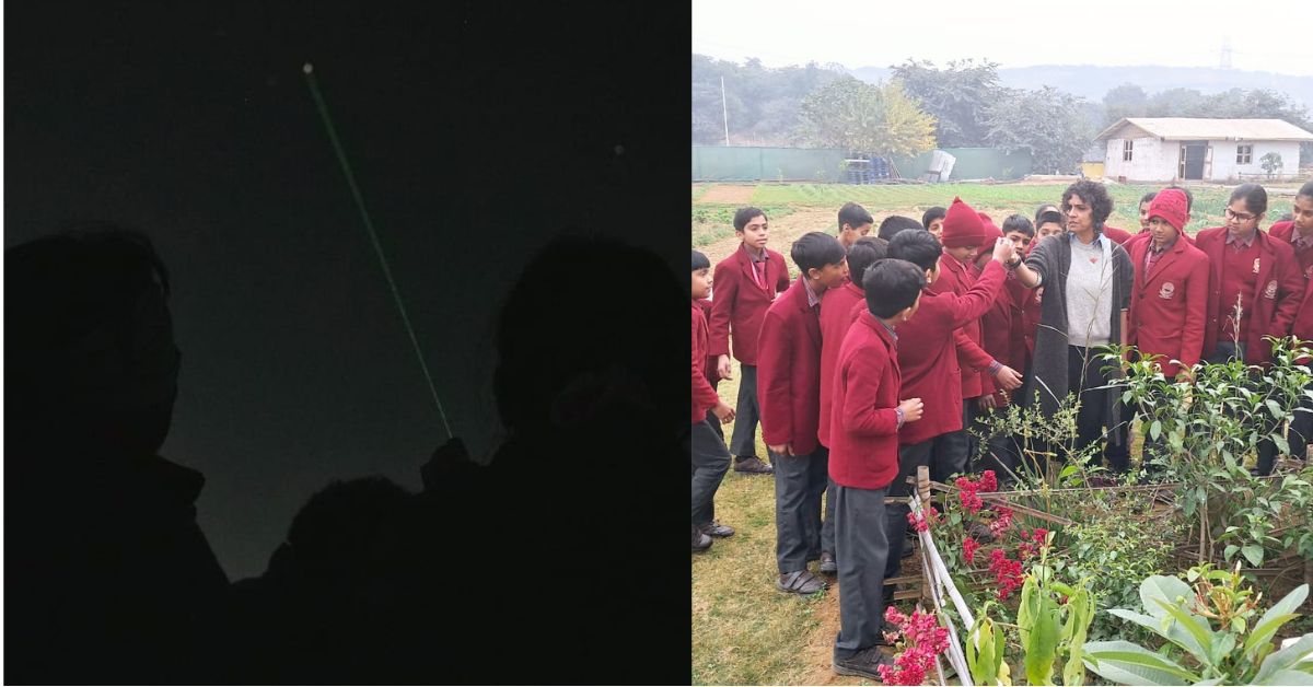 There are stargazing sessions and nature tours organised for school students at Forest Spirit Learning in Gurugram