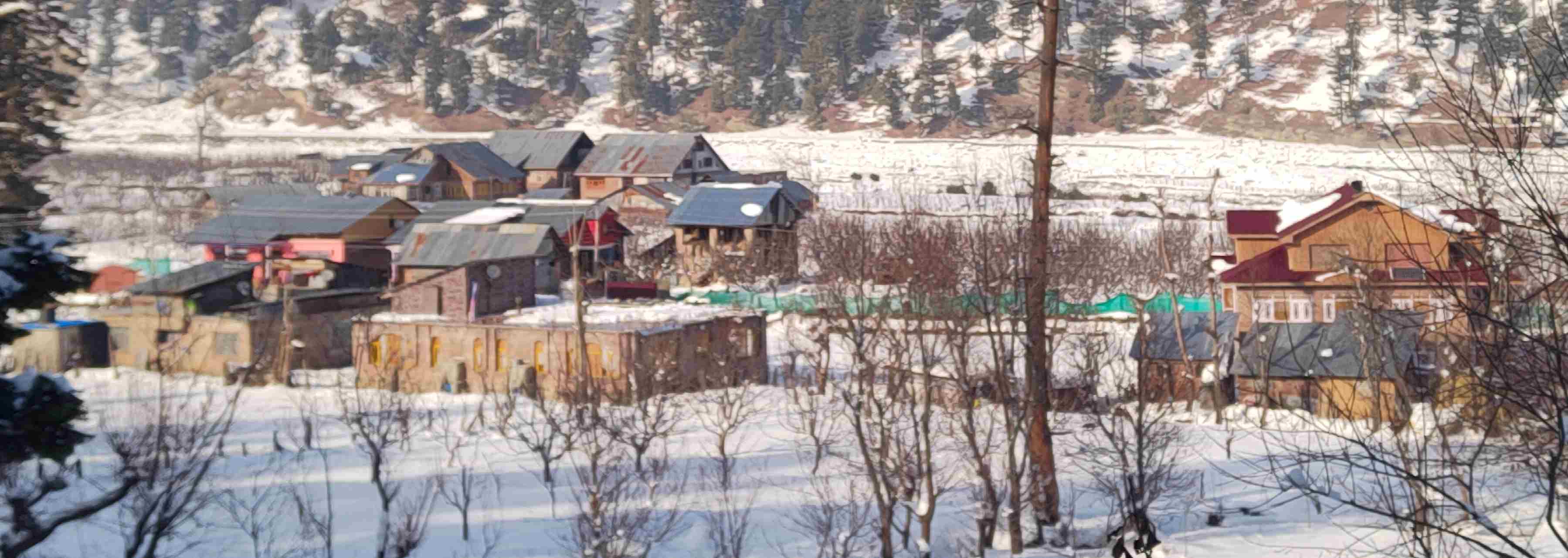 Hirpora remains buried under snow for months, isolating residents and disrupting daily life.