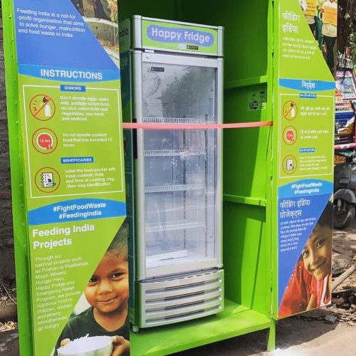 Happy Fridges by Feeding India is a one-stop community fridge to save excess food.