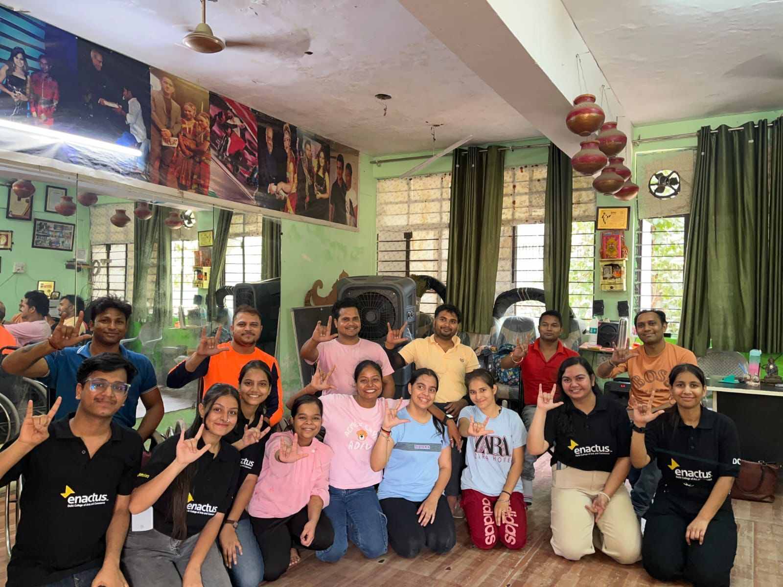 Enactus DCAC team conducted a survey to understand the needs of people with disabilities