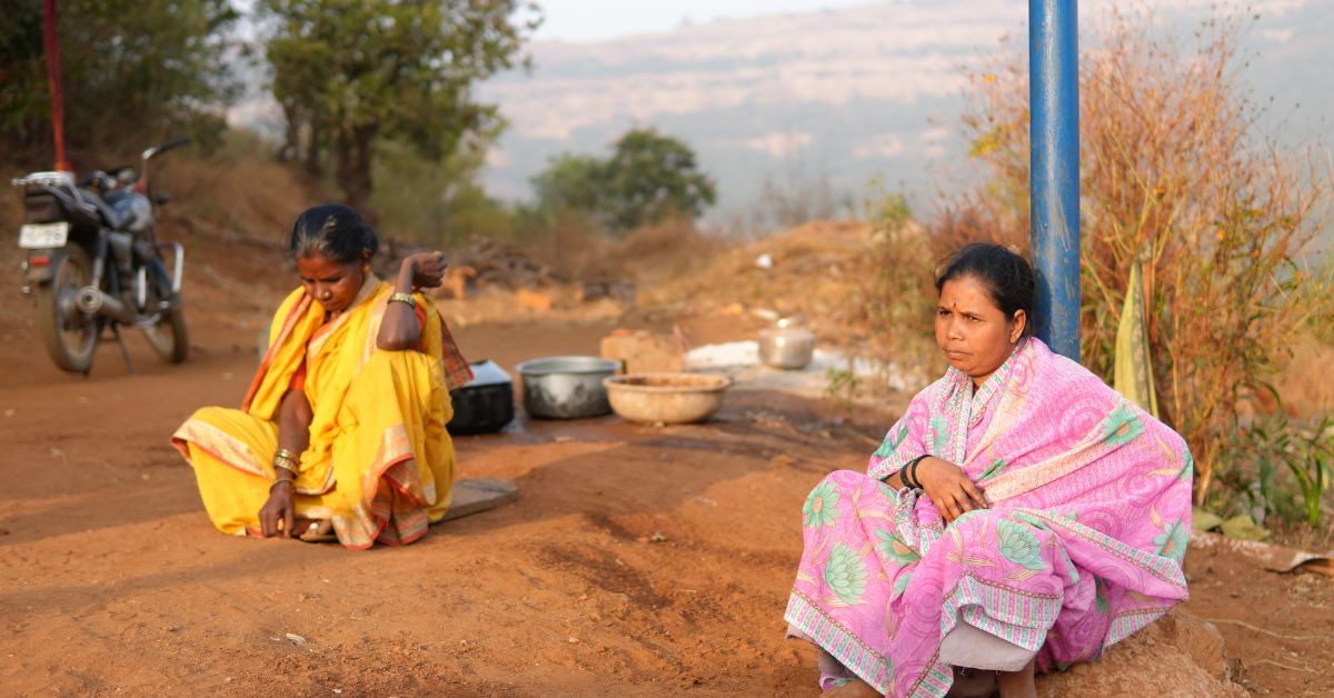 The villages of Mulshi are located in hilly terrain with sparse vegetation that does not allow cool breeze to enter the village