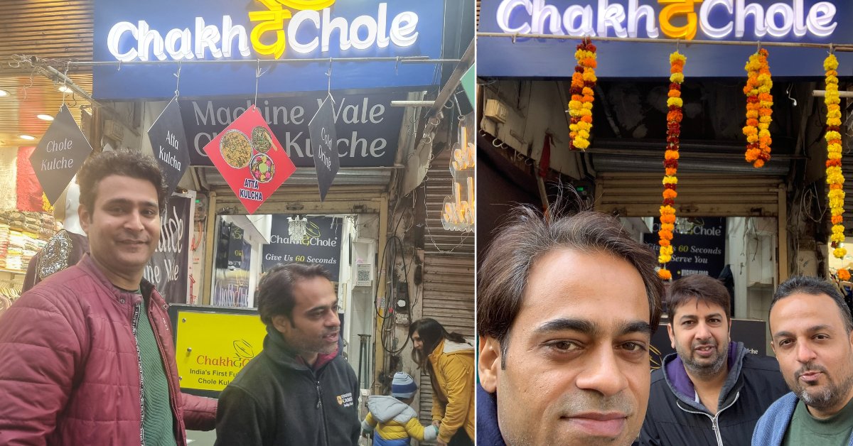 Chakh De Chole is open from 10 am to 5 pm every day to serve customers