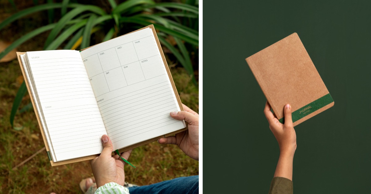 The notebooks move on to a squaring machine, which flattens and aligns the edges