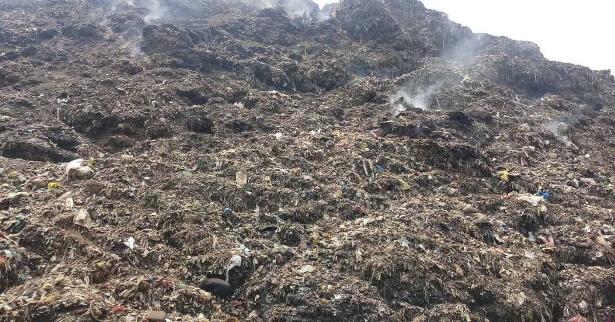 At Jeedimetla in Hyderabad, Re Sustainability runs a facility that handles 300 tonnes of construction and demolition waste; Picture source: Citizen Matters
