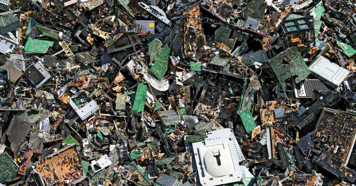 Never throw e-waste and batteries in the bin as they contain harmful substances; Picture source: Weima