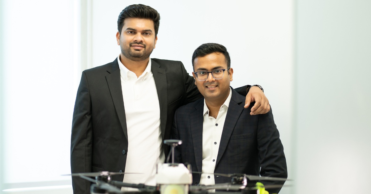 The duo is aiming to decentralise drone operations through a franchise model to scale further