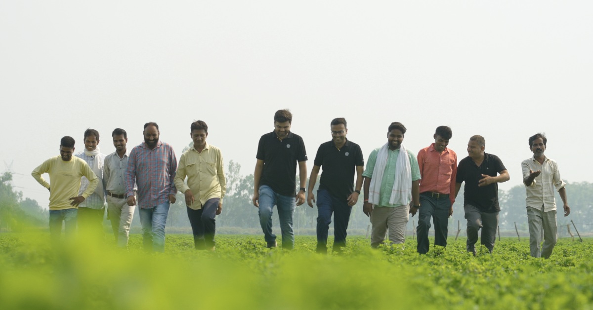 Even though they did not have a farming background, Amandeep and Rishabh did not let anything stop them from helping the farmers